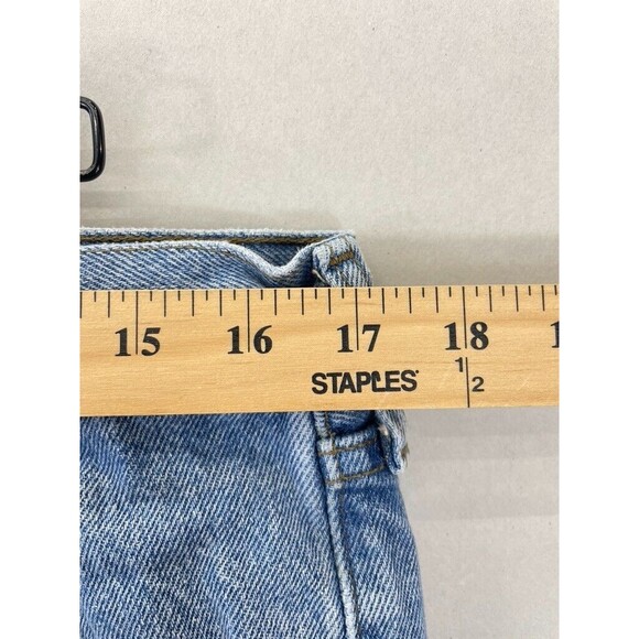 Lee Men's Size 36x30 Blue Relaxed Fit Straight Medium Wash Denim Jeans 2055516 - Picture 4 of 12